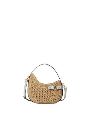 Tasha Sm Crs-Crossbody-Small-Crcht Wvn Strw/Nt S LAUREN RALPH LAUREN | Tracolla | 431982191002